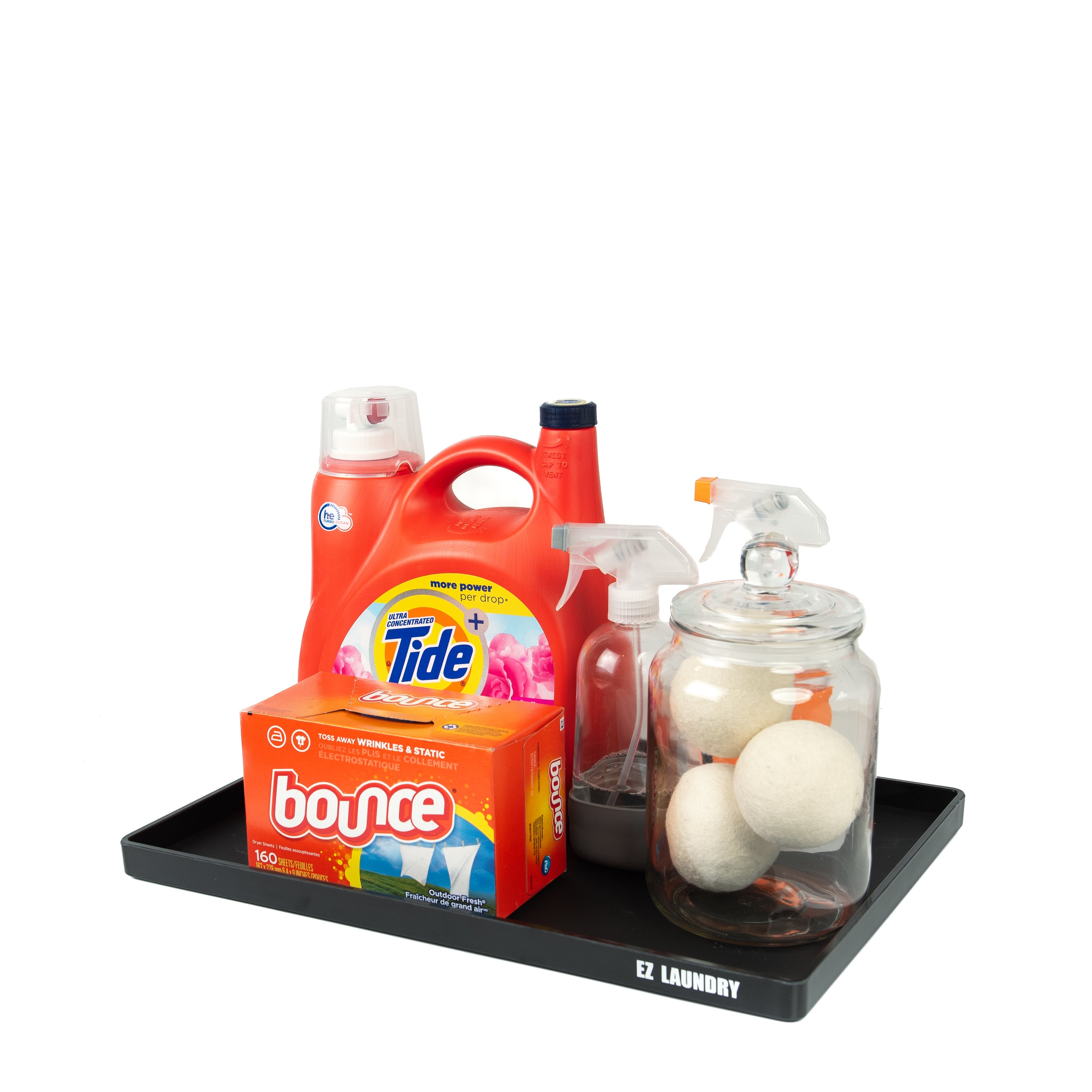 EZ Laundry Tray Organizer for Laundry Supplies