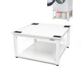EZ LAUNDRY Universal Fit Washer & Dryer Pedestal with Storage Shelf an
